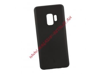 Защитная крышка Baseus Wing Case для Samsung Galaxy S9 WISAS9-A01 пластик (черная)