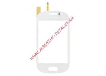 Сенсорное стекло (тачскрин) для Samsung Galaxy Fame GT-S6810, S6810P белый
