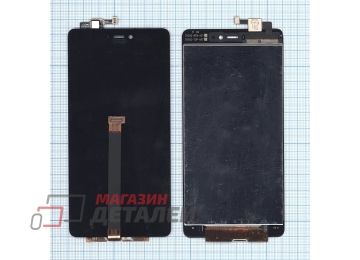 Дисплей (экран) в сборе с тачскрином для Xiaomi Mi 4S черный