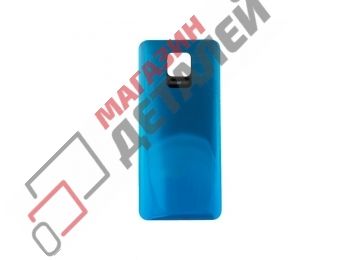 Задняя крышка аккумулятора для Xiaomi Redmi Note 9 Pro голубая