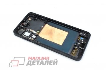 Дисплей (экран) в сборе с тачскрином для Samsung Galaxy S25 Plus S936B OLED черный