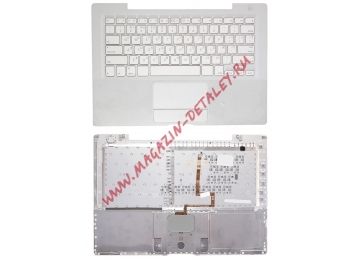 Клавиатура (топ-панель) для ноутбука Apple A1181 965 945 13,3" белая