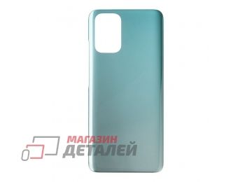 Задняя крышка аккумулятора для Xiaomi Redmi Note 10 4G (M2101K7AG), Redmi Note 10S (M2101K7BG) (синяя)