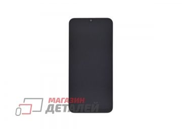 Дисплей (экран) в сборе с тачскрином для Samsung Galaxy A30 SM-A305F черный с рамкой (Premium SC LCD)