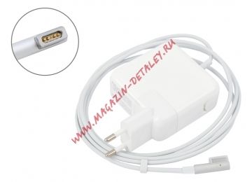 Блок питания (сетевой адаптер) VIXION для ноутбуков Apple 14.5V 3.1A 45W MagSafe белый, в розетку