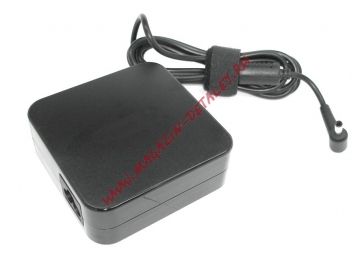 Блок питания (сетевой адаптер) для ноутбуков Asus 19V 4.74A 90W 4.5х3.0 мм с иглой черный, с сетевым кабелем Premium