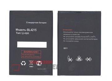 Аккумуляторная батарея (аккумулятор) BL4215 для Fly Q115 3.8V 950mAh