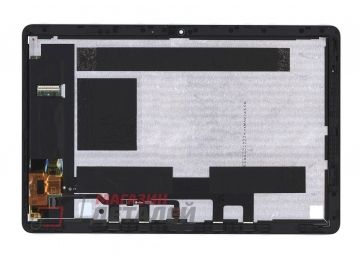Модуль (матрица + тачскрин) для Huawei MediaPad M5 Lite 10 черный с рамкой