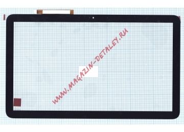 Сенсорное стекло (тачскрин) для HP TouchSmart 15-F черный