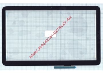 Сенсорное стекло (тачскрин) для HP Envy TouchSmart M6-k015dx черный