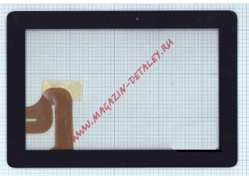 Сенсорное стекло (тачскрин) для Asus TF700 5184N FPC-1 REV:2 черное с рамкой