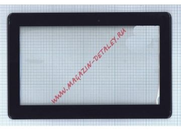 Сенсорное стекло (тачскрин) для Asus VivoTab Smart ME400 черное с рамкой