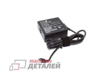 Блок питания (сетевой адаптер) Amperin 5-20V 3-5A 100W Type-C квадратный черный, с сетевым кабелем