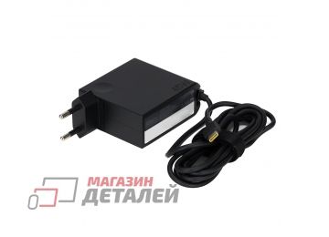 Блок питания (сетевой адаптер) для ноутбуков Lenovo 20V 2.25A Type-C квадратный черный, в розетку