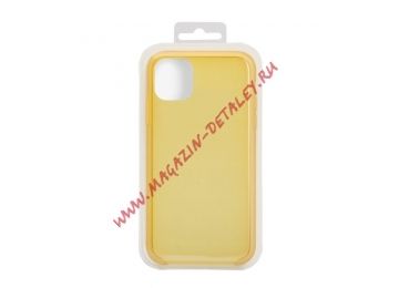 Защитная крышка для iPhone 11 "Clear Case" (желтая прозрачная)