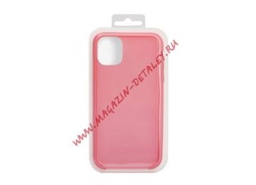 Защитная крышка для iPhone 11 "Clear Case" (розовая прозрачная)