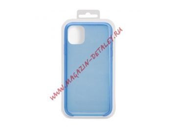 Защитная крышка для iPhone 11 "Clear Case" (синяя прозрачная)