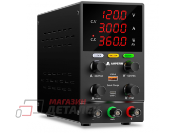 Лабораторный блок питания Amperin AI-CW1203 120V, 3A