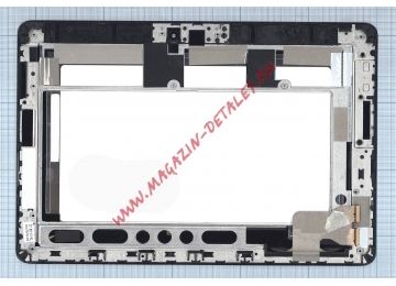 Дисплей (экран) в сборе с тачскрином для Asus MeMo Pad ME302KL 5425N FPC-1 с рамкой