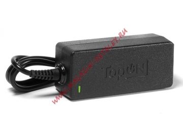 Блок питания (сетевой адаптер) TopOn для ноутбуков Sony Vaio 10.5V 4.3A 45W 4.8x1.7 мм черный, с сетевым кабелем