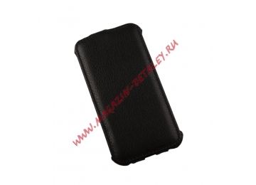 Чехол из эко – кожи LP для Samsung G313H Galaxy Ace 4 Lite раскладной, черный