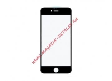 Защитное стекло для iPhone 6 Plus, 6S Plus черное 5D (тех. пак.)