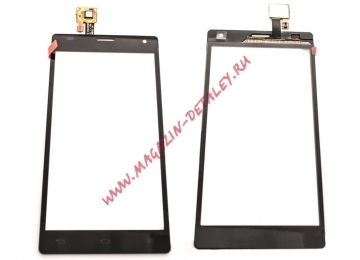 Сенсорное стекло (тачскрин) для LG Optimus 4X HD (P880) черное