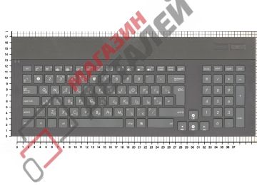Клавиатура для ноутбука Asus G74 черная с подсветкой