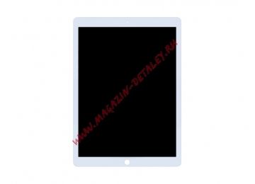 Дисплей (экран) в сборе с тачскрином для iPad Pro 12.9" (2017) с микросхемой (белый)