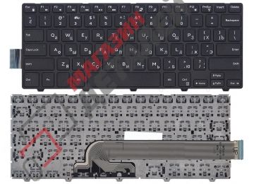 Клавиатура для ноутбука Dell Inspiron 14-3000 черная