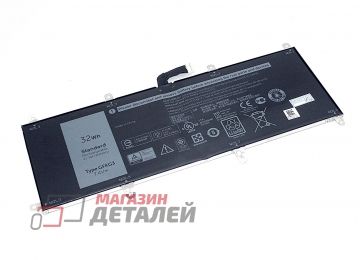 Аккумулятор GFKG3 для планшета Dell Venue 10 Pro 5056 7.4V 4220mAh (8 Pin)