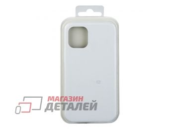 Силиконовый чехол для iPhone 12 Mini "Silicone Case" (белый)