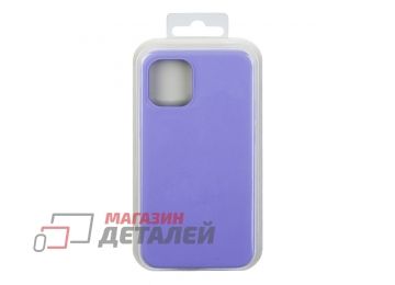 Силиконовый чехол для iPhone 12 Mini "Silicone Case" (фиолетовый)