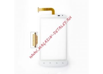 Сенсорное стекло (тачскрин) для HTC Sensation XL белый AAA