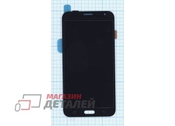 Дисплей (экран) в сборе с тачскрином для Samsung Galaxy J7 Neo SM-J701M черный (Premium LCD)