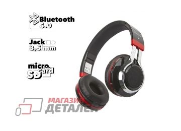 Bluetooth гарнитура BOROFONE BO8 Love Song BT 5.0 3.5 мм microSD накладная (черная)