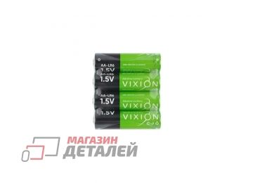 Батарейка Vixion алкалиновая LR6 - AA 4шт