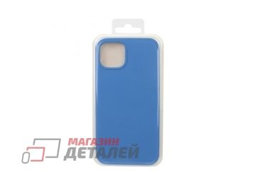 Силиконовый чехол для iPhone 13 "Silicone Case" (светло голубой)