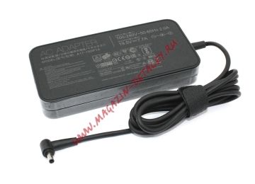 Блок питания (сетевой адаптер) для ноутбуков Asus 19.5V 7.7A 150W 4.5x3.0 мм с иглой черный, с сетевым кабелем Premium