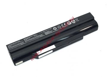Аккумулятор W230BAT-6 для ноутбука Clevo 6-87-W230S-427 11.1V 62.16Wh (5600mAh) черный Premium