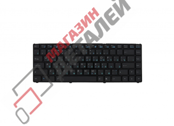 Клавиатура для ноутбука Asus UL20, 1201, 1201T черная с рамкой