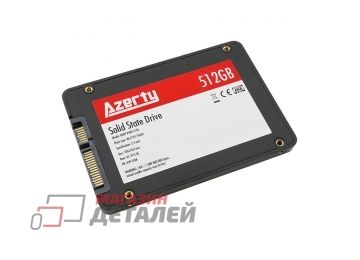 Жесткий диск SSD (твердотельный) для ноутбука 2.5" Azerty Bory R500 512G