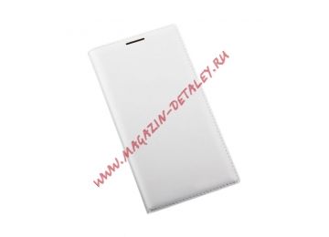 Чехол Book Cover для Samsung A3 раскладной, белый