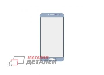 Стекло для переклейки Samsung Galaxy J4 2018 SM-J400F Blue