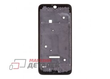 Рамка дисплея для Itel A48 (L6006) (черная)