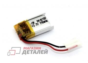 Аккумулятор универсальный 4x10x15 мм 3.8V 150mAh Li-Pol (2 Pin)