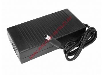 Блок питания (сетевой адаптер) для ноутбуков HP 19V 9.5A 180W 7.4x5.0 мм с иглой черный, без сетевого кабеля Premium