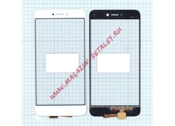 Сенсорное стекло (тачскрин) для Huawei Honor 8 Lite/P8 Lite 2017/Nova Lite 3/16GB белое