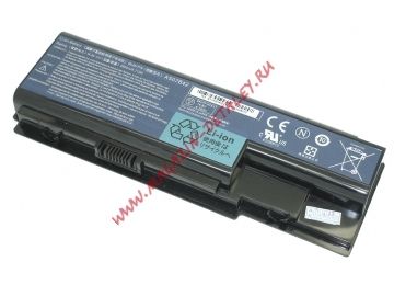 Аккумулятор (совместимый с AS07B31, AS07B32) для ноутбука Acer Aspire 5520 10.8V 49Wh (4400mAh) черный Premium