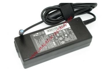 Блок питания (сетевой адаптер) для ноутбуков HP 19.5V 4.62A 90W 4.5x3.0 мм с иглой черный, с сетевым кабелем